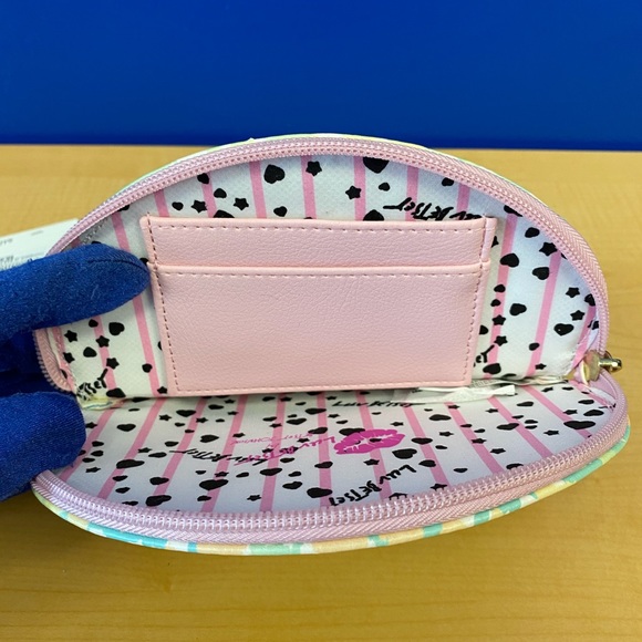 Betsey Johnson Cat Coin Purse Leopard Wristlet 💝 - Picture 4 of 5
